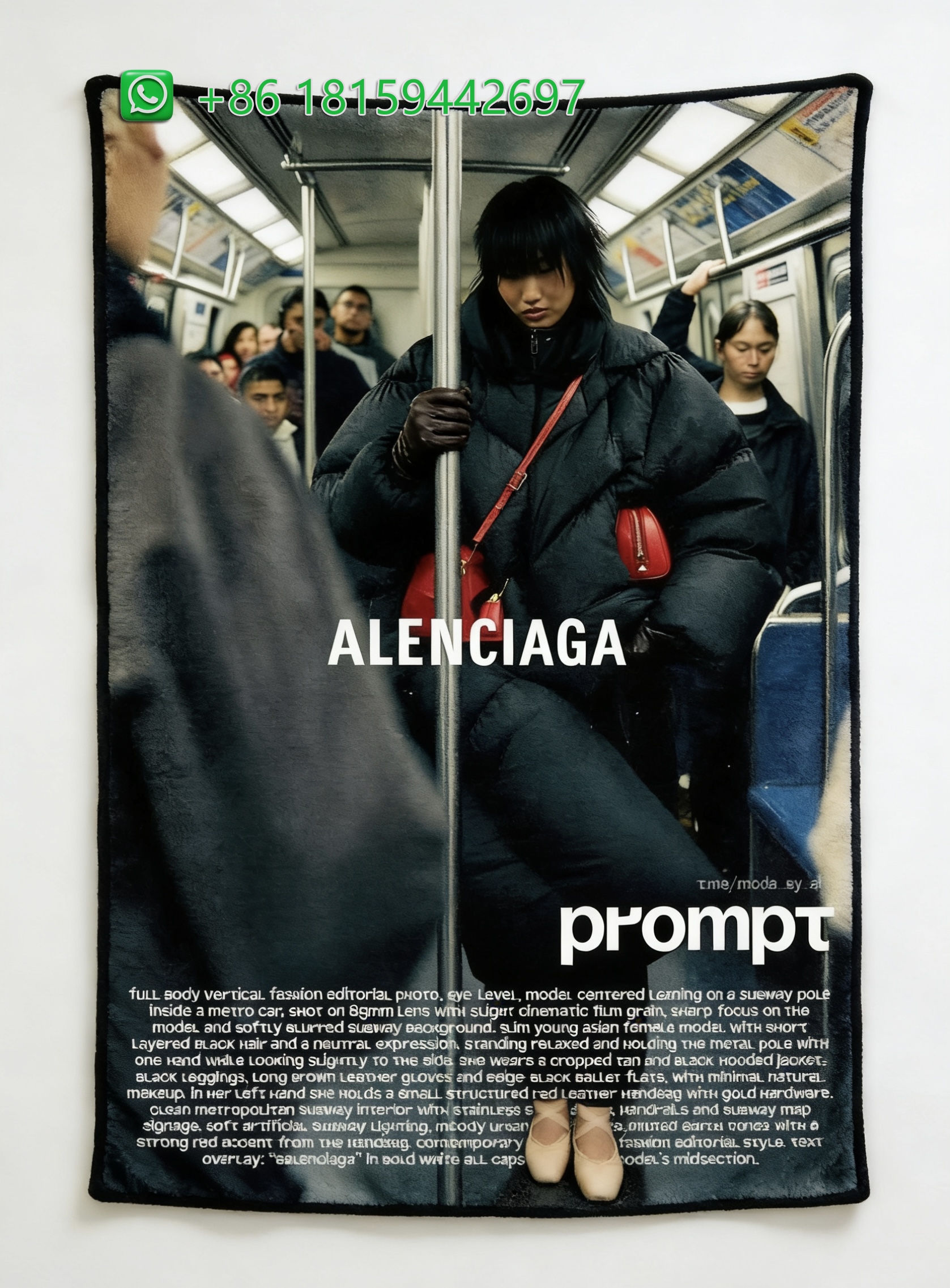 Balenciaga Throw Blankets
